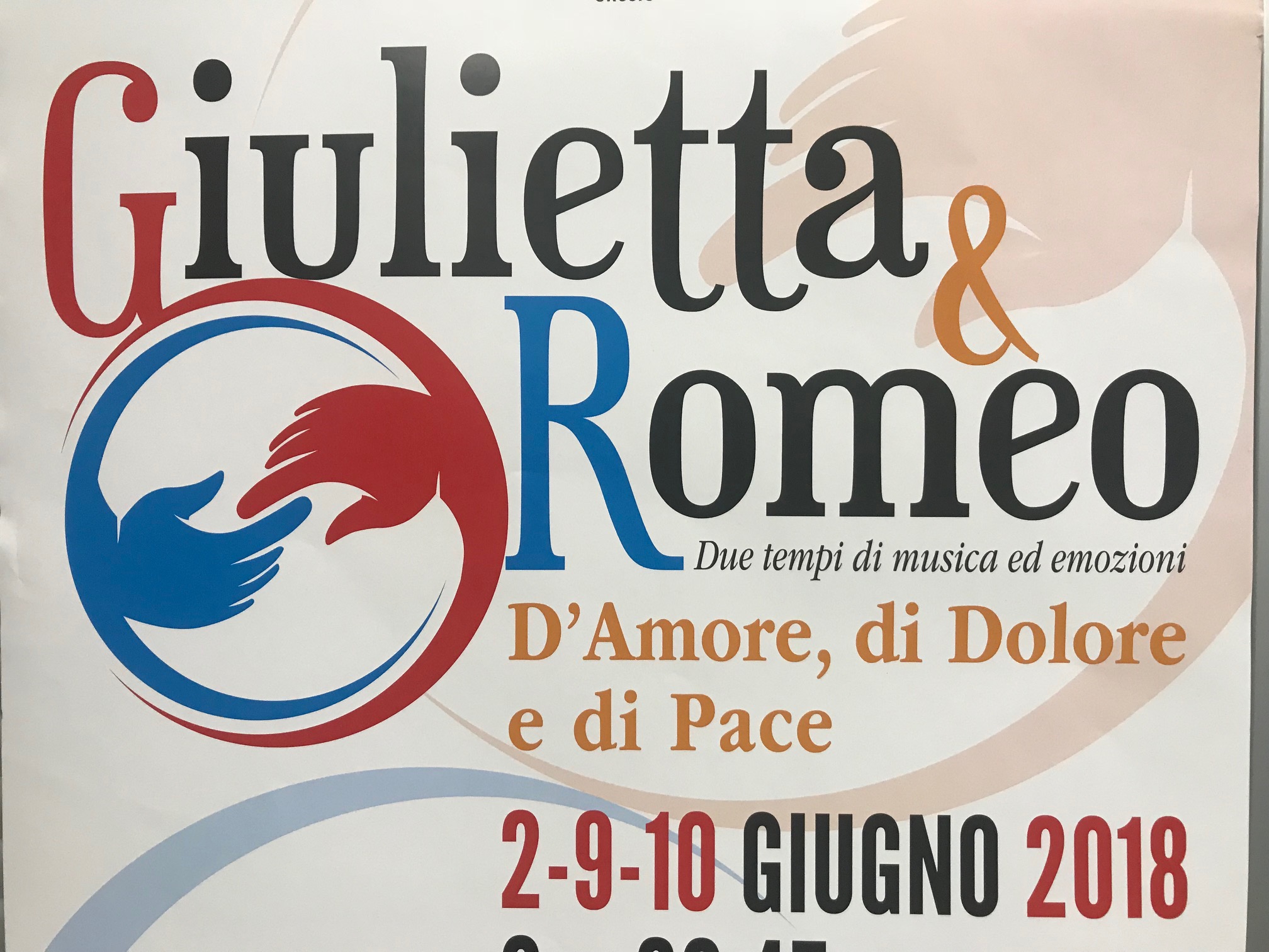 GIULIETTA E ROMEO: Il teatro musicale torna nel 2018 a Grosio