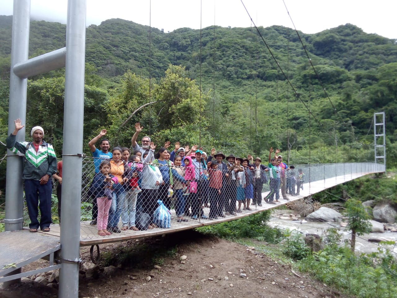 Un ponte per Marleni, in Bolivia: fatto!